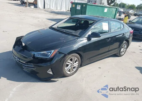 2019 Hyundai Elantra Value Edition из США, поврежденный, VIN 5NPD84LF2KH461109